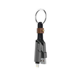 4smarts ComboCord 3-in-1 Multi Cable 240W - 1.5m - Grey