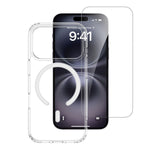 iPhone 17 Pro 4Smarts 360° Protection Set with Case & Screen Protection Glass - MagSafe Compatible - Transparent