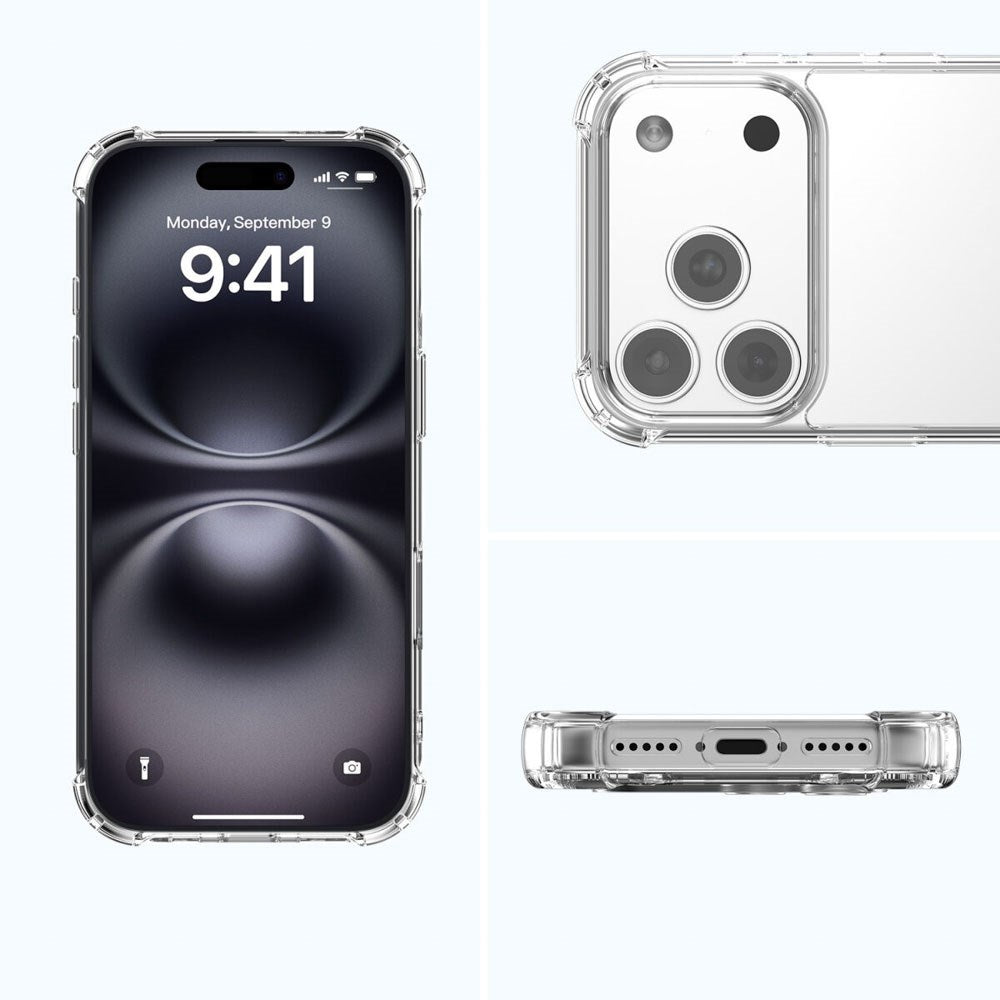 iPhone 17 Pro 4Smarts IBIZA Hybrid Case - MagSafe Compatible - Transparent