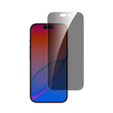 iPhone 17 4Smarts Second Glass Screen Protector with Mounting Frame - Privacy Function - Transparent