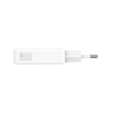 4smarts PDPlug Slim 65W Wall Charger with 2 x USB-C - White