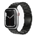 Apple Watch (38/40/SE/41/42mm) Vonmählen Link Bracelet Stainless Steel Strap - Black