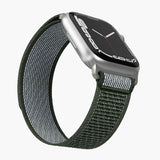 Vonmählen Apple Watch (42/44/45/SE/49mm) Trekking Loop Nylon Watch Strap - White / Green