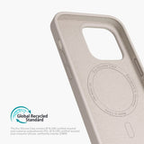 Vonmählen iPhone 13 Pro Eco Silicone Case - MagSafe Compatible - Beige