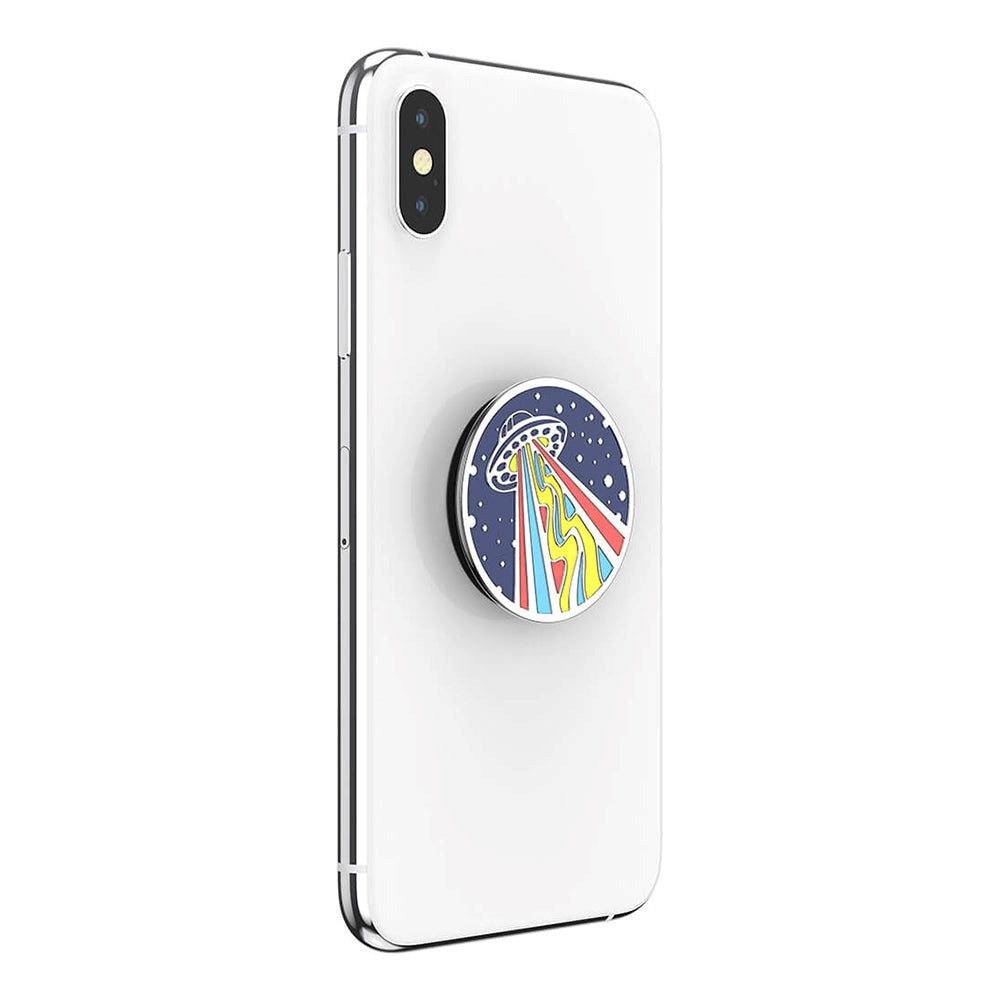 POPSOCKETS Enamel Outta This World Navy Premium Holder and Stand