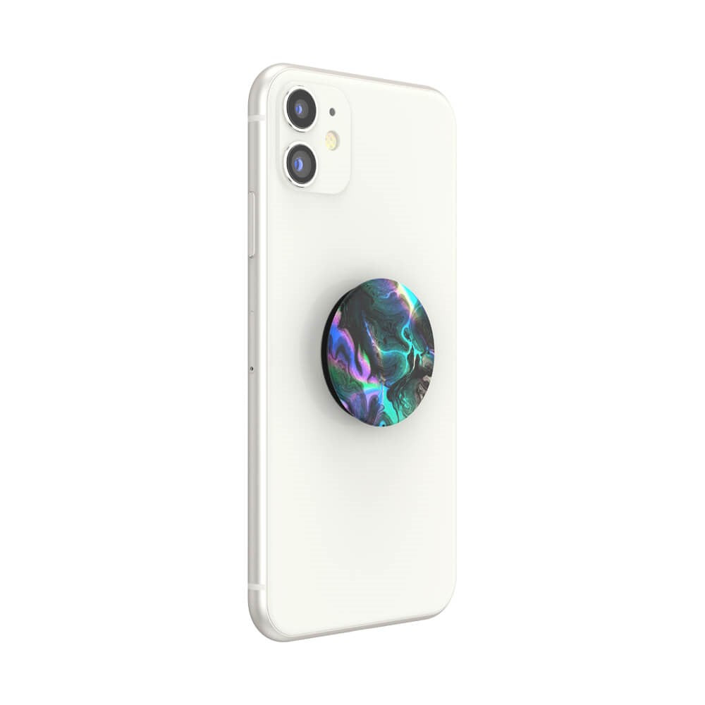 POPSOCKETS PopGrip Oil Agate Removable Grip with Stand Function