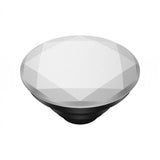 POPSOCKETS PopGrip Removable Grip with Stand Function - Metallic Diamond Silver