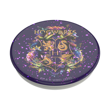 POPSOCKETS PopGrip Glitter Hogwarts Floral Removable Grip with Stand Function