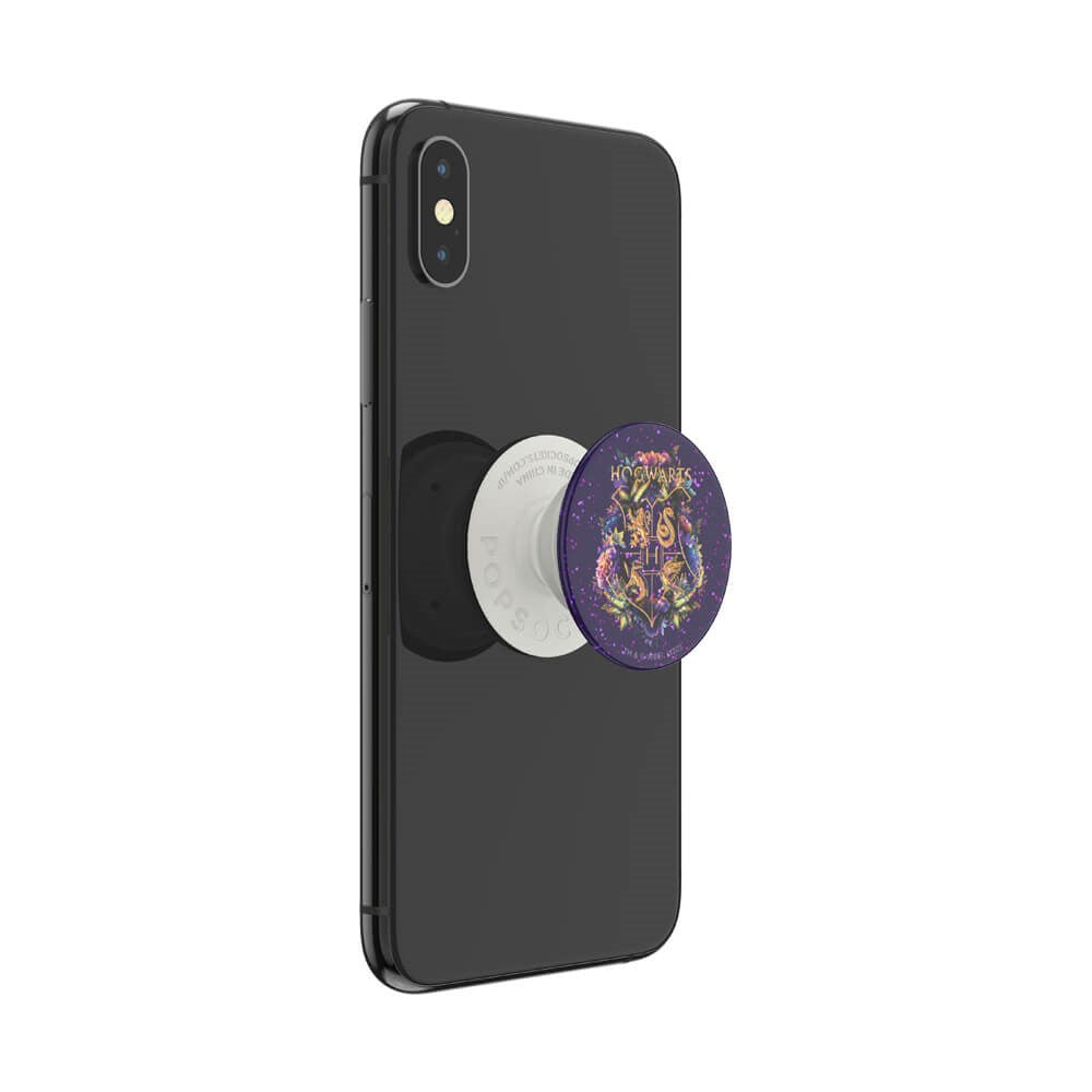 POPSOCKETS PopGrip Glitter Hogwarts Floral Removable Grip with Stand Function