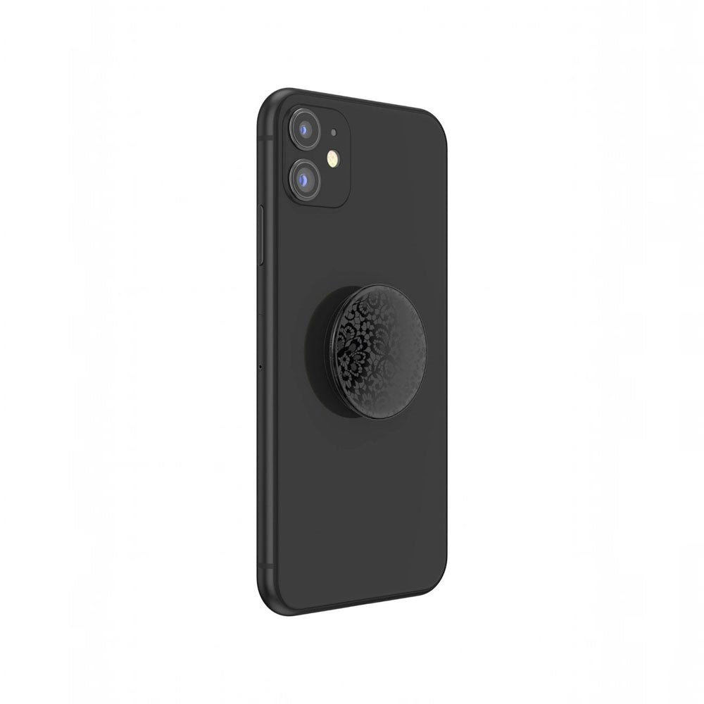 POPSOCKETS PopGrip Removable Grip with Stand Function - Lace Noir