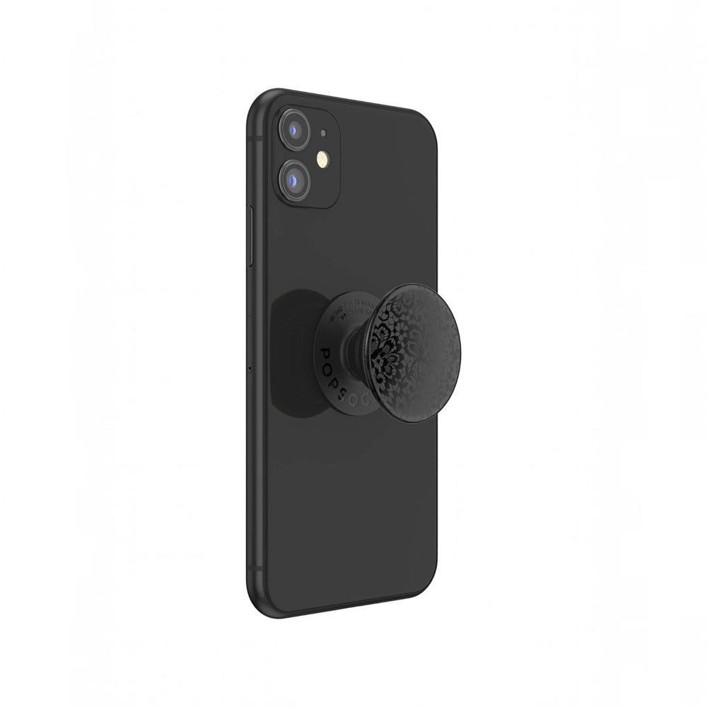 POPSOCKETS PopGrip Removable Grip with Stand Function - Lace Noir