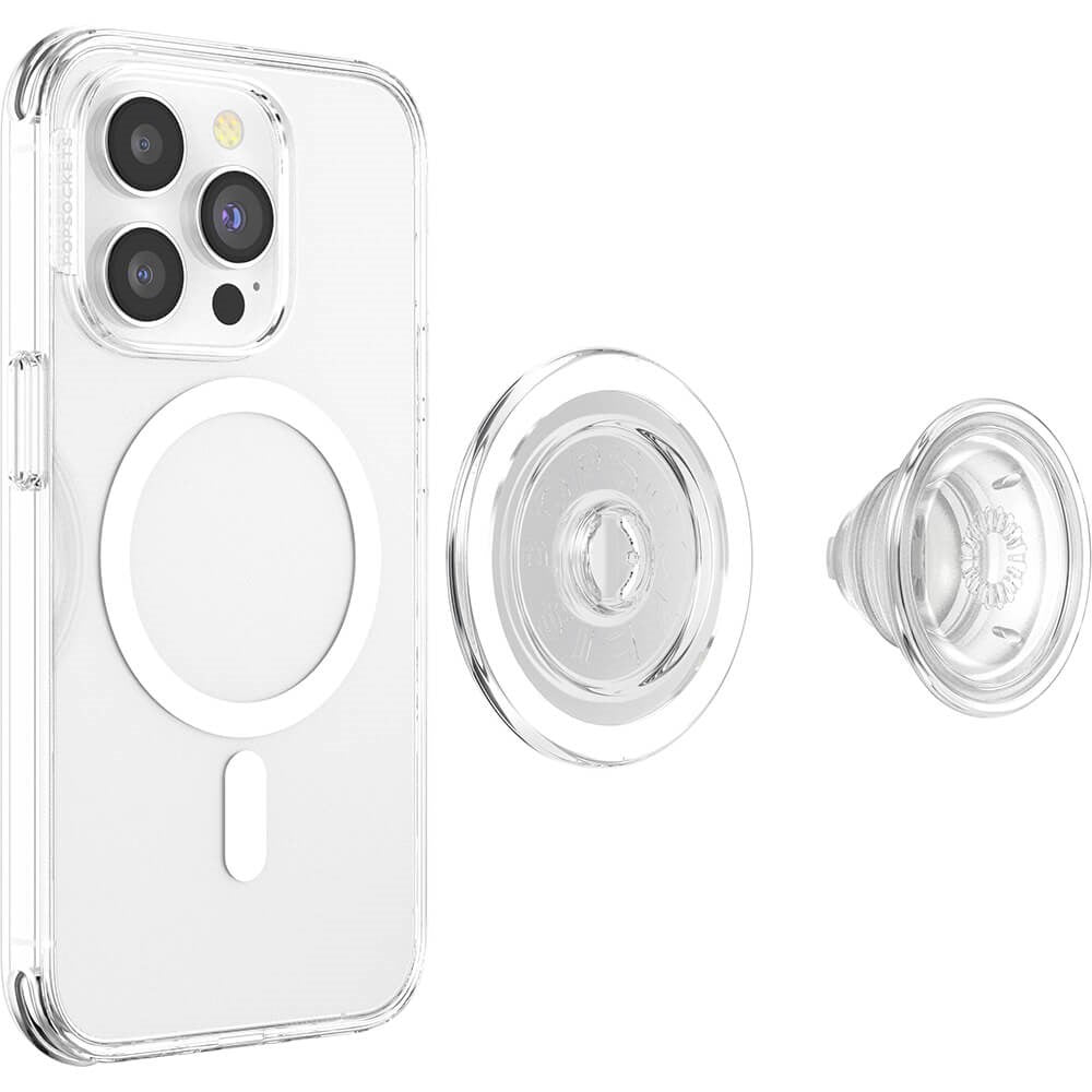 POPSOCKETS PopGrip Clear MagSafe - Stand & Grip