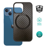 iPhone 14 Plus 4Smarts Carbon Case with UltiMag - MagSafe Compatible - Black