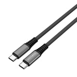 4Smarts Premium Cord USB-C to USB-C 100W - 1.5w. - Black