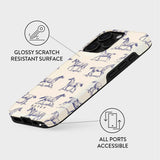 iPhone 16 Pro Burga Tough Fashion Cover - Derby Race