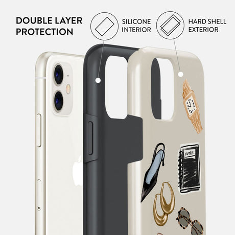 Burga iPhone 11 Tough Fashion Case - Boss Babe