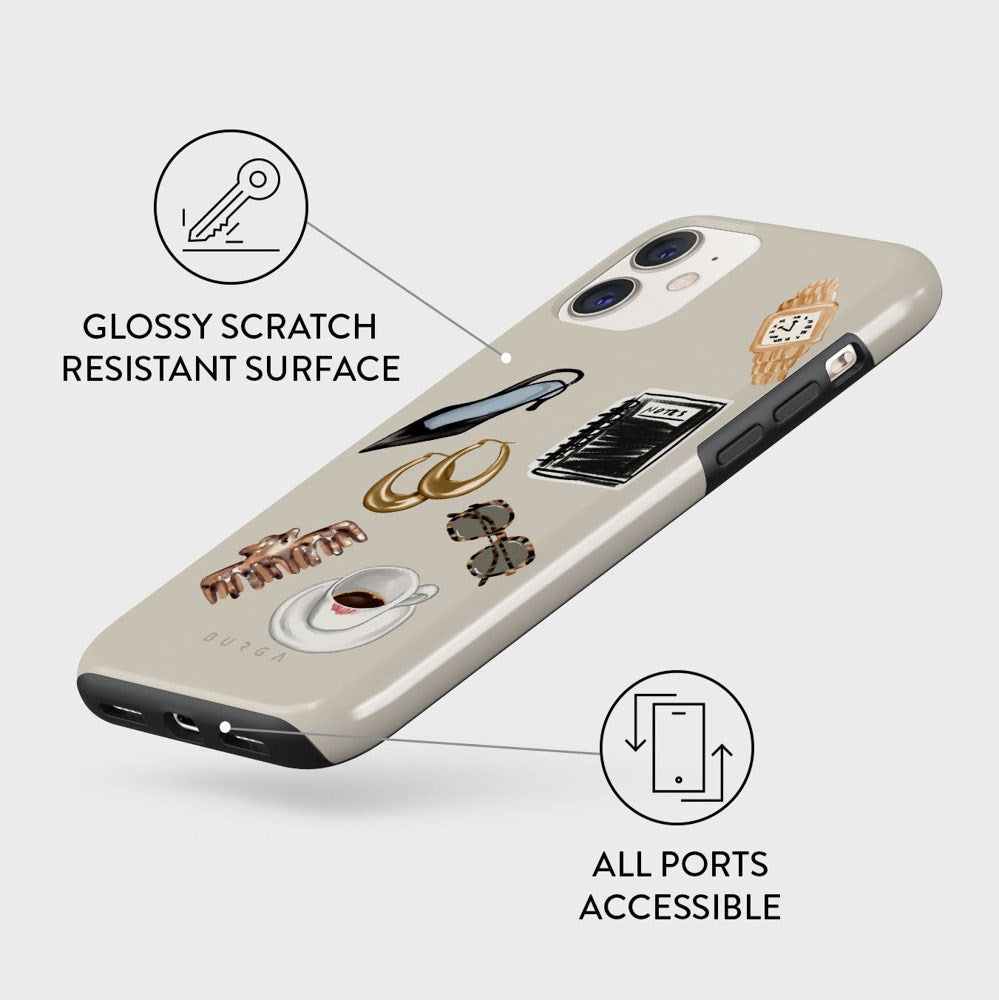 Burga iPhone 11 Tough Fashion Case - Boss Babe