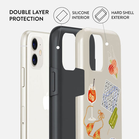 Burga iPhone 11 Tough Fashion Case - Seaside Muse