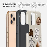 Burga iPhone 11 Pro Tough Fashion Case - Oat Milk Please
