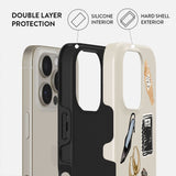 Burga iPhone 16 Pro Tough Fashion Case - Boss Babe