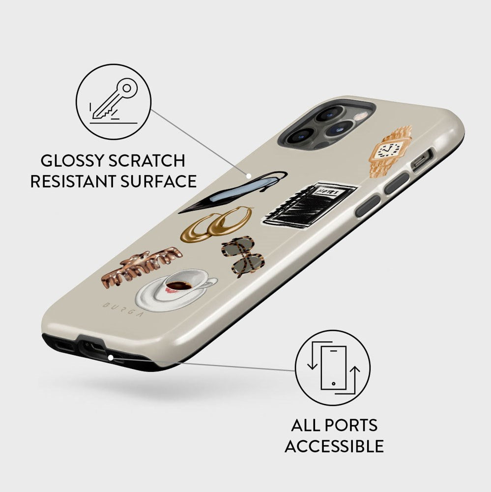 Burga iPhone 12 / 12 Pro Tough Fashion Case - Boss Babe