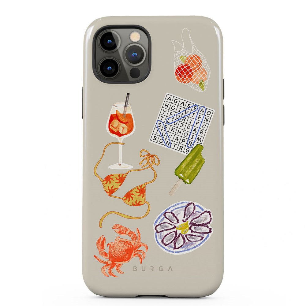 Burga iPhone 12 / 12 Pro Tough Fashion Case - Seaside Muse