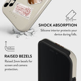 Burga iPhone 16 Tough Fashion Case - Oat Milk Please