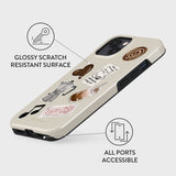 Burga iPhone 13 Tough Fashion Case - Oat Milk Please