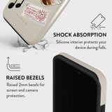 Burga iPhone 13 Pro Tough Fashion Case - Oat Milk Please