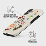 Burga iPhone 16 Tough Fashion Case - It Girl