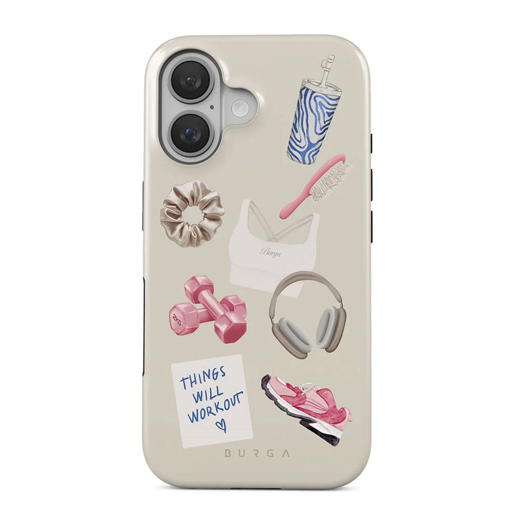 Burga iPhone 16 Tough Fashion Case - 5AM Club