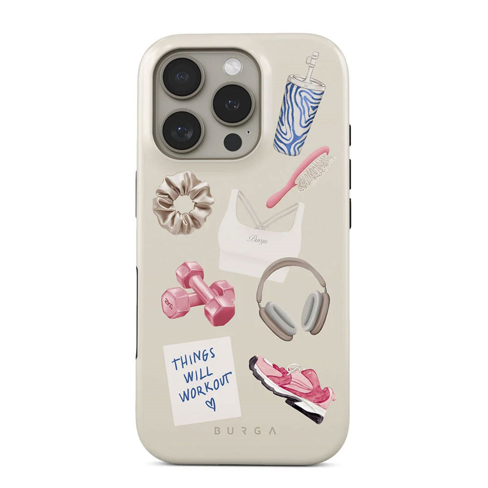 Burga iPhone 16 Pro Tough Fashion Case - 5AM Club