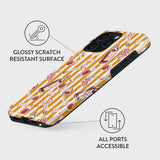 Burga iPhone 15 Pro Tough Fashion Case - Buona Sera