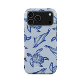 Burga iPhone 17 Pro Max Tough Fashion Case - MagSafe Compatible - Aquatic Dance