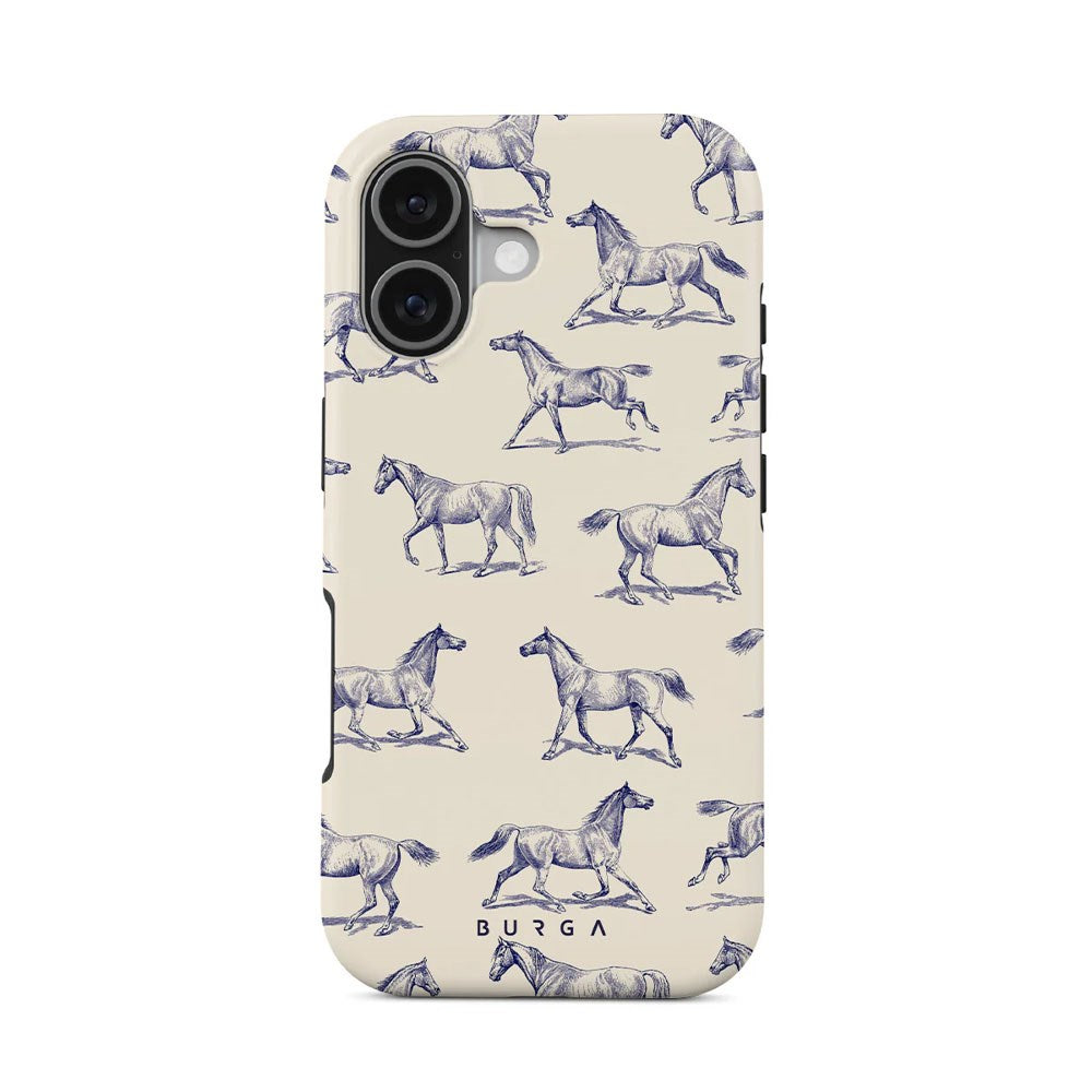 Burga iPhone 17 Tough Fashion Case - MagSafe Compatible - Derby Race