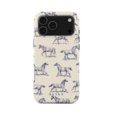 Burga iPhone 17 Pro Max Tough Fashion Case - MagSafe Compatible - Derby Race