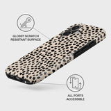 Burga iPhone 17 Tough Fashion Case - MagSafe Compatible - Almond Latte