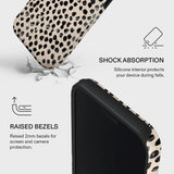 Burga iPhone 17 Pro Max Tough Fashion Case - MagSafe Compatible - Almond Latte