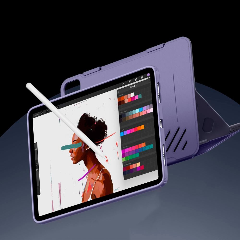 iPad Air 10.9-11" (2024-2020) ESR Shift Magnetic Flip Case - Purple