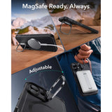ESR iPhone 16 Cyber Armor Case with Kickstand - MagSafe Compatible - Black
