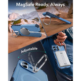 ESR iPhone 16 Cyber Armor Case with Kickstand - MagSafe Compatible - Blue