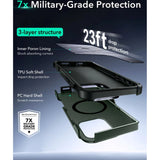 ESR iPhone 16 Pro Cyber Armor Case with Kickstand - MagSafe Compatible - Green