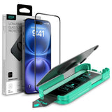 ESR iPhone 16 Armorite Screen Protection Tempered Glass w. Mounting Box - Transparent