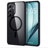 ESR Samsung Galaxy S25+ (Plus) Classic Hybrid Case - MagSafe Compatible - Transparent / Black