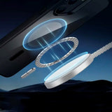 ESR Samsung Galaxy S25+ (Plus) Classic Hybrid Case - MagSafe Compatible - Transparent / Black