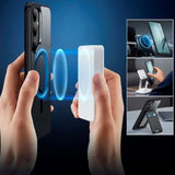 ESR Samsung Galaxy S25+ (Plus) Classic Hybrid Case - MagSafe Compatible - Transparent / Black