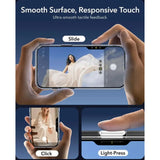 ESR iPhone 16 Pro Max Classic Hybrid Case with Camera Control Button - MagSafe Compatible - Matte Transparent / Black