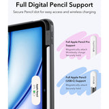 iPad Air 11" (2025 / 2024) / Air (2022 / 2020) ESR Flip Hybrid Case - Black