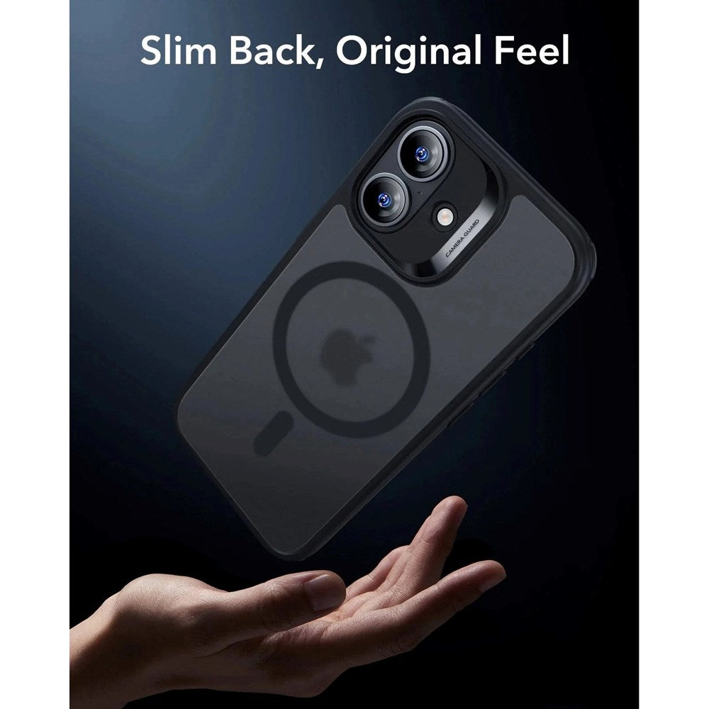 ESR iPhone 17 Classic Hybrid Case with Camera Control Button - MagSafe Compatible - Matte Black
