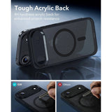ESR iPhone Air Classic Hybrid Case with Camera Control Button - MagSafe Compatible - Matte Black